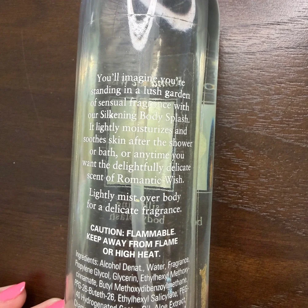 Victoria's Secret Garden Romantic Wish Silkening Body Splash